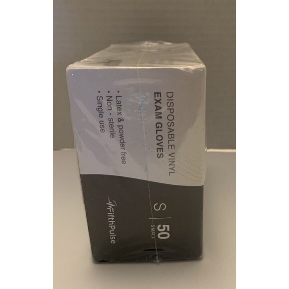 Fifth Pulse Nitrile Exam Latex & Powder Free THICK Gloves - Black - 50 pks (S) - Picture 4 of 4